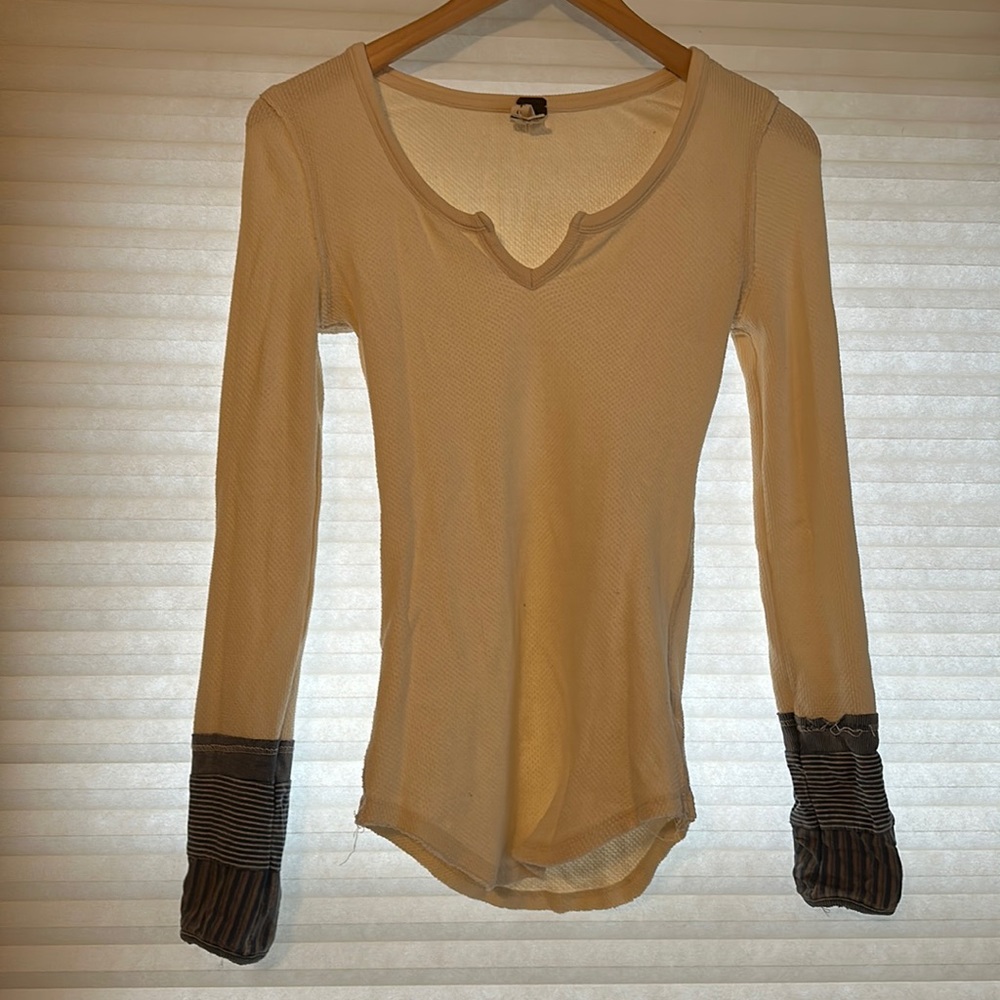 We The Free Cream Long Sleeve